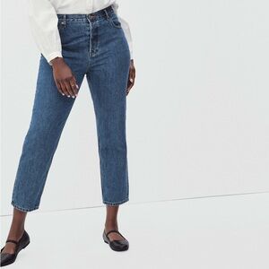 Everlane NWT the curvy 90s cheeky jeans 29 crop